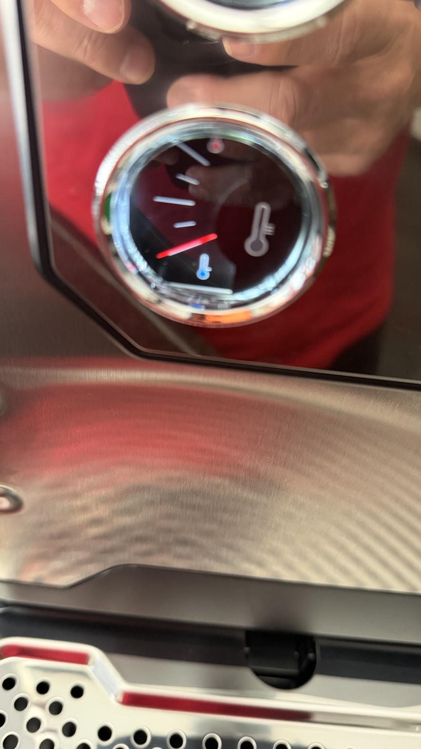Temperatuurmeter van de Heineken BLADE