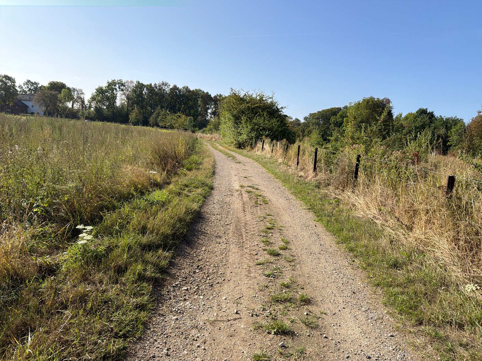 Gravelpad door het Zuid-Limburgse buitengebied