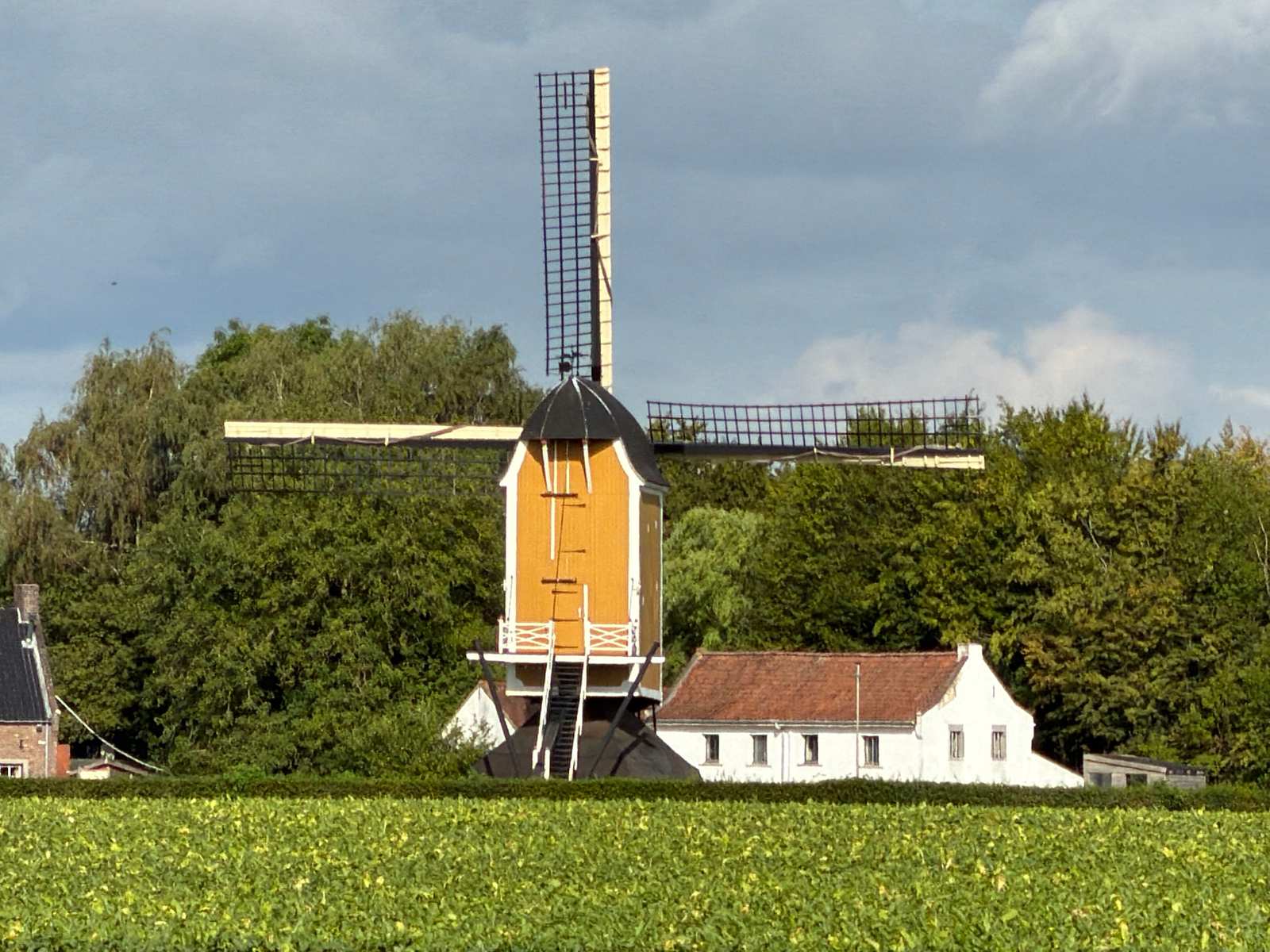 Sint-Hubertusmolen bij Genhout